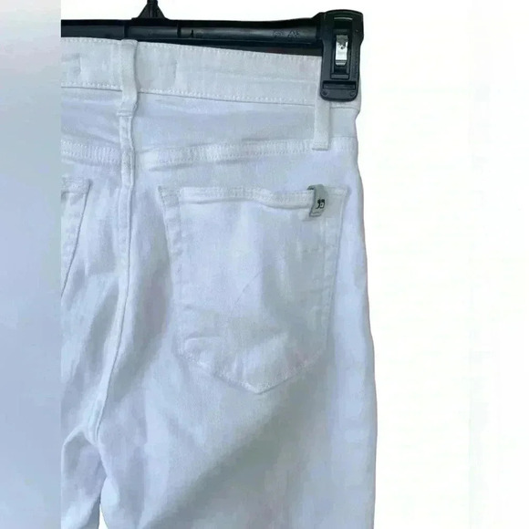 JOE’S women’s high rise white stretch jeans sz 25 gently used in great condition - Picture 5 of 7